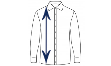 Longueur du corps Chemise