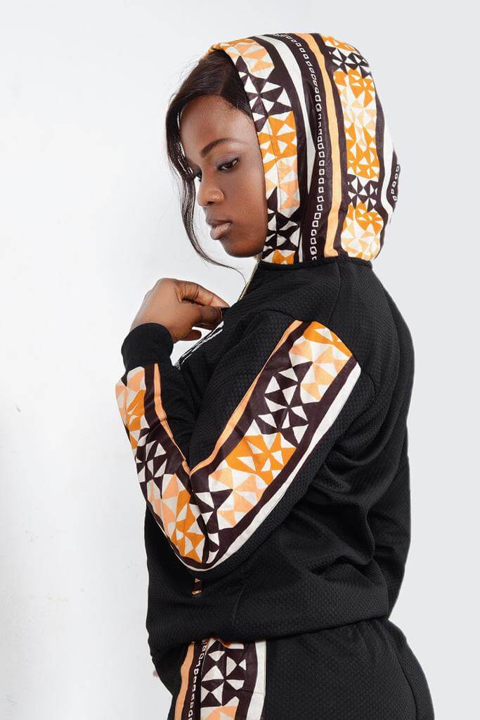 Jogging Imprimer Africain Sweat à capuche