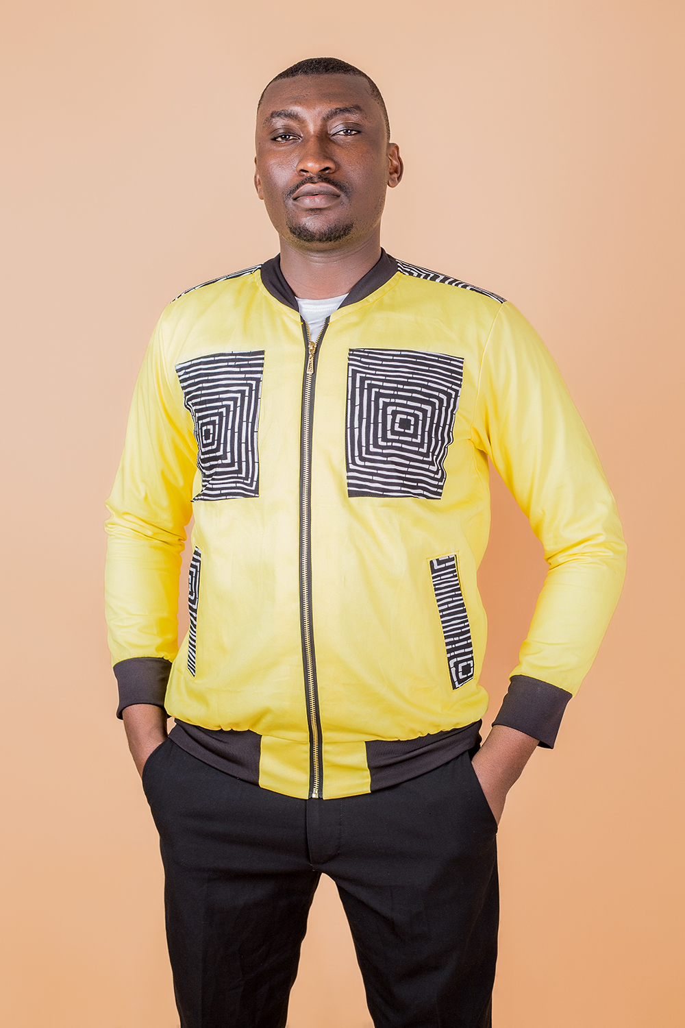 Jaunatre Sweat unisexe homme (Noir Jaune)
