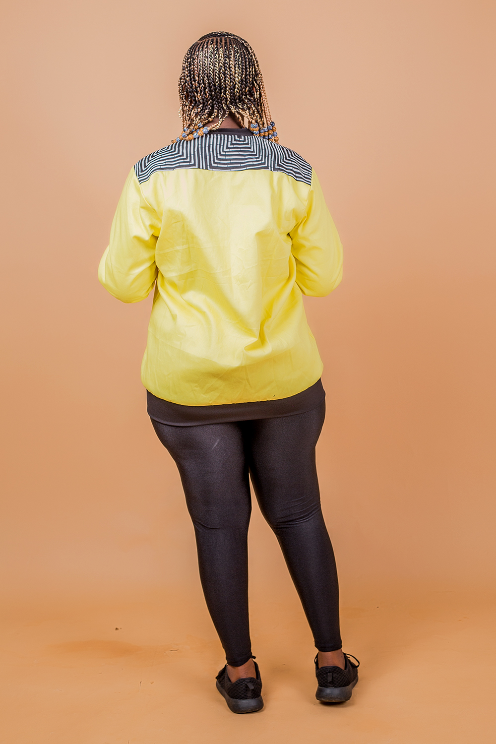 Jaunatre Sweat unisexe (Noir Jaune)