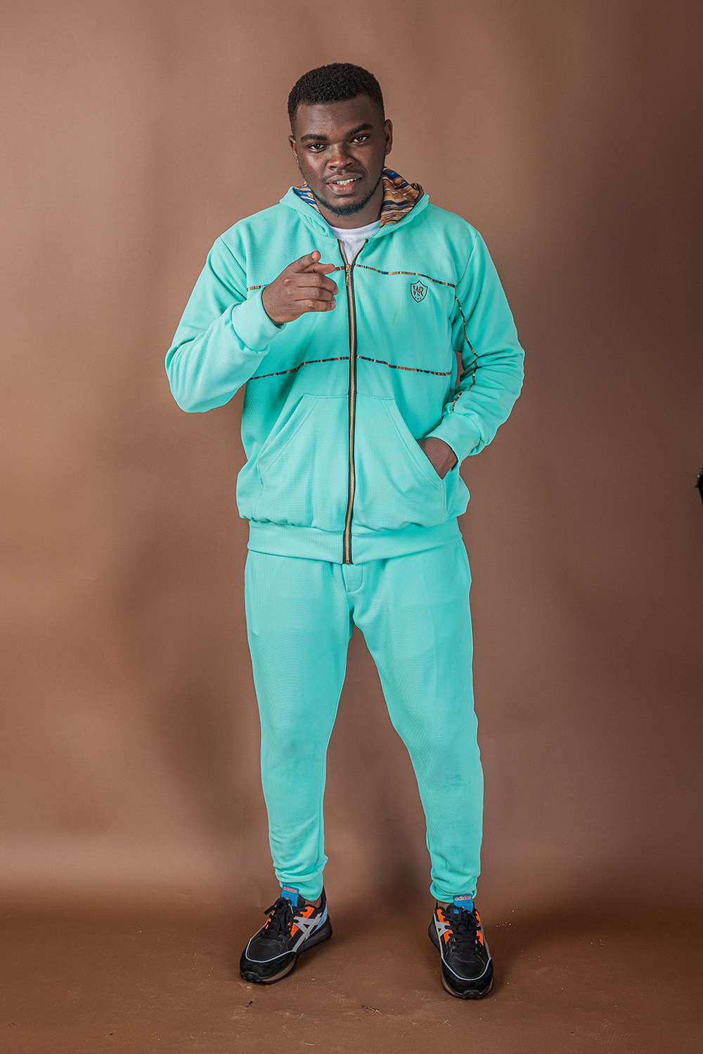 Jogging Unisexe africain (Vert) - Homme